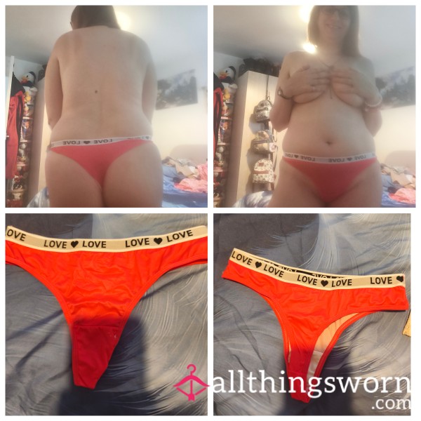 S**y Cotton Red Thong