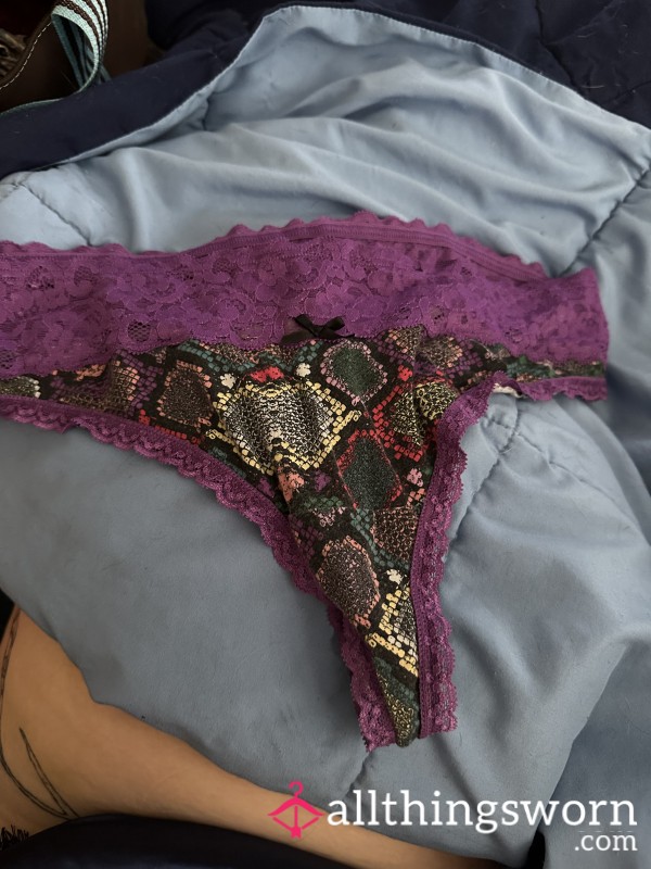 S**y Cotton Thong