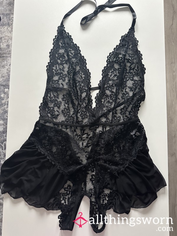 S**y Crotch Less  Play Suit
