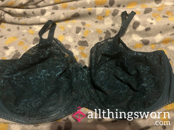 S**y Dark Teal Lacey Bra