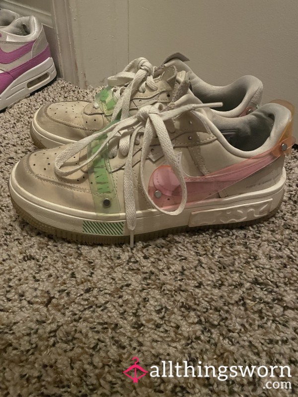 S**y Dirty Well-Worn Nike Airforce 1’s