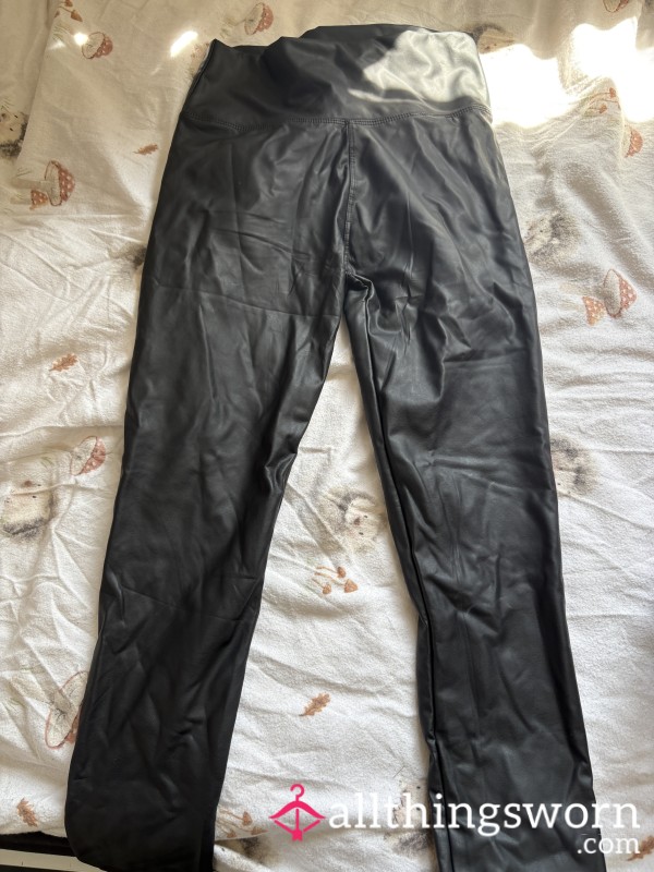 S**y Faux Leather Leggings