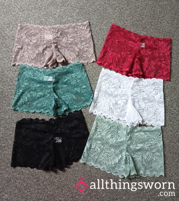 🩷🧡💛 S**y French Knickers Bundle 🖤🤎🩶