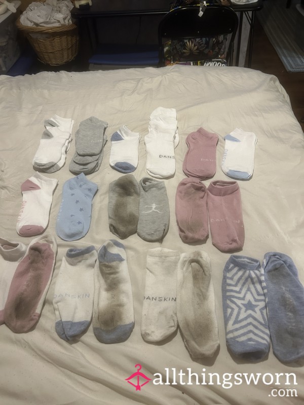 New Arrival Danskin Socks!! Several Colors And Styles To Choose From!!