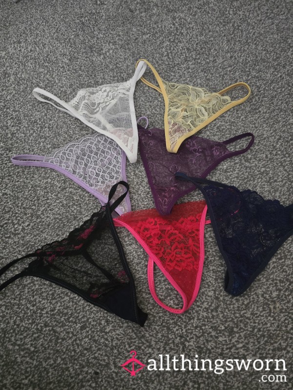 S**y G-strings 😍 Choose How You Would Like Me To Wear Them😘