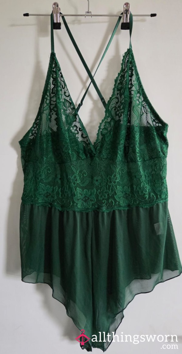 S**y Green Body Suit.