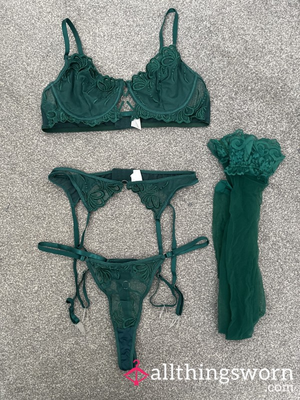 S**y Green Lingerie Set 💚