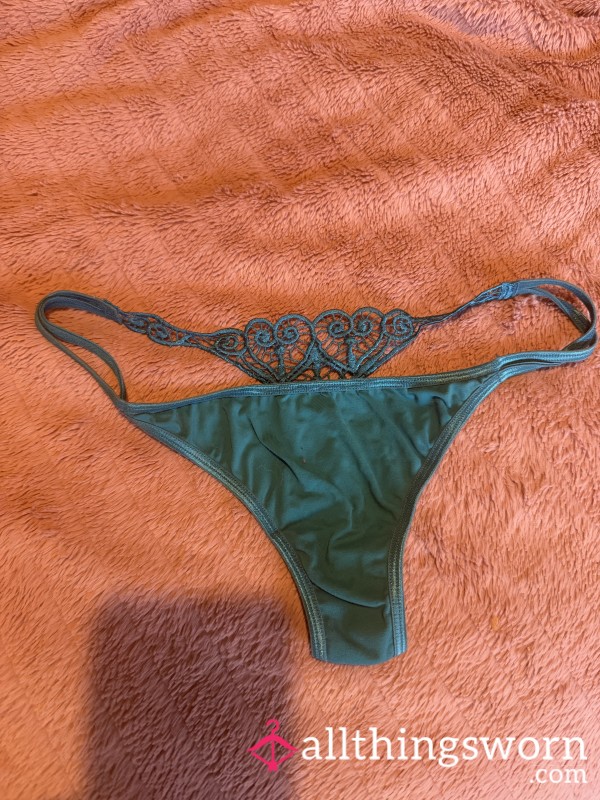 S**y Green Thong
