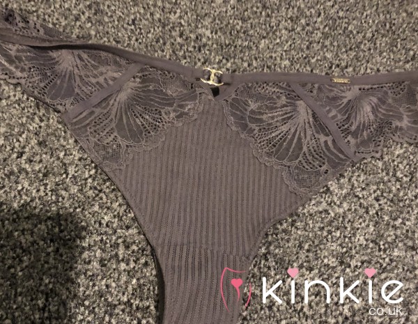 💦s**y Grey Thongs💦