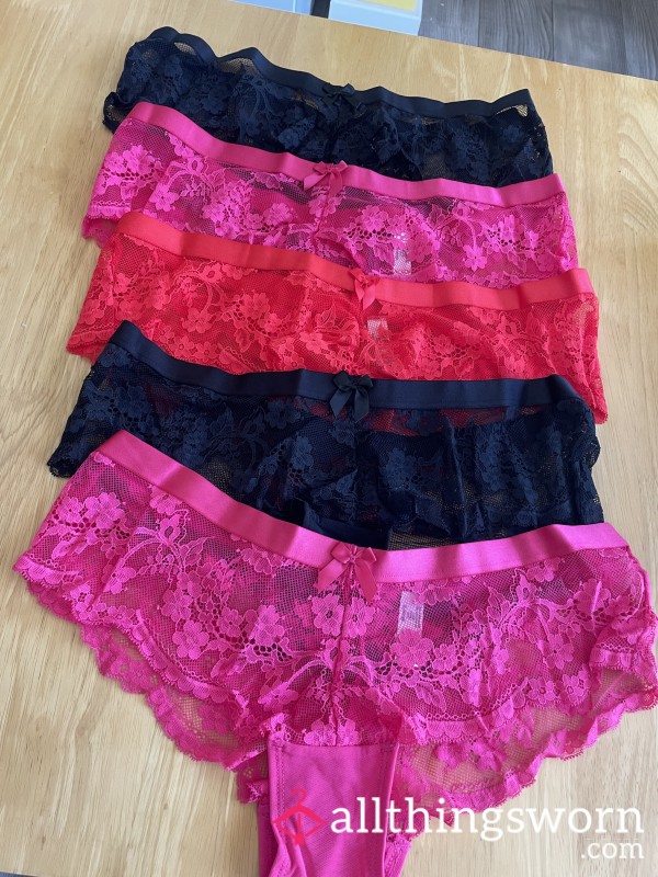 S**y Hipster Lace Shorts Size 12 🔥💋🔥