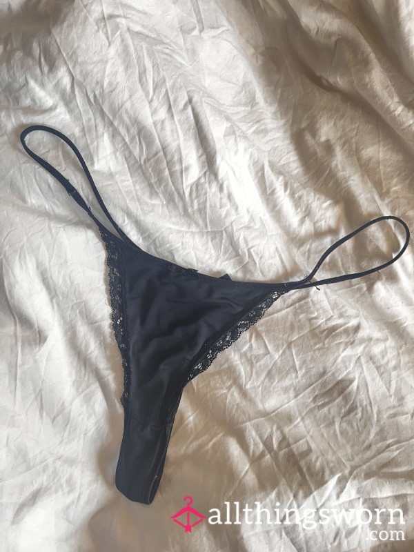 S**y, Juicy Thong Worn For 24hrs
