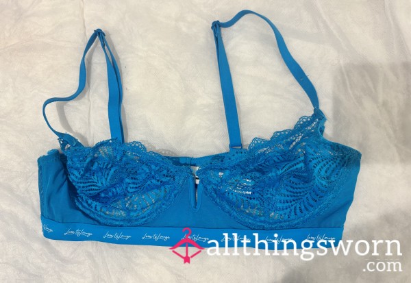 S**y Lace Blue Bra