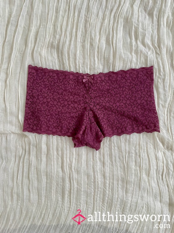 S**y Lace Boyshorts