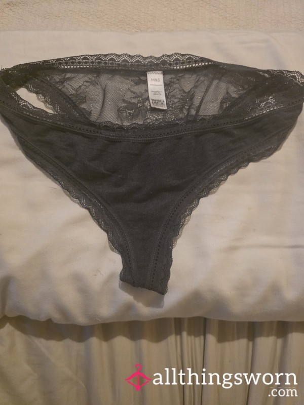 S**y Lace B*m Knickers!