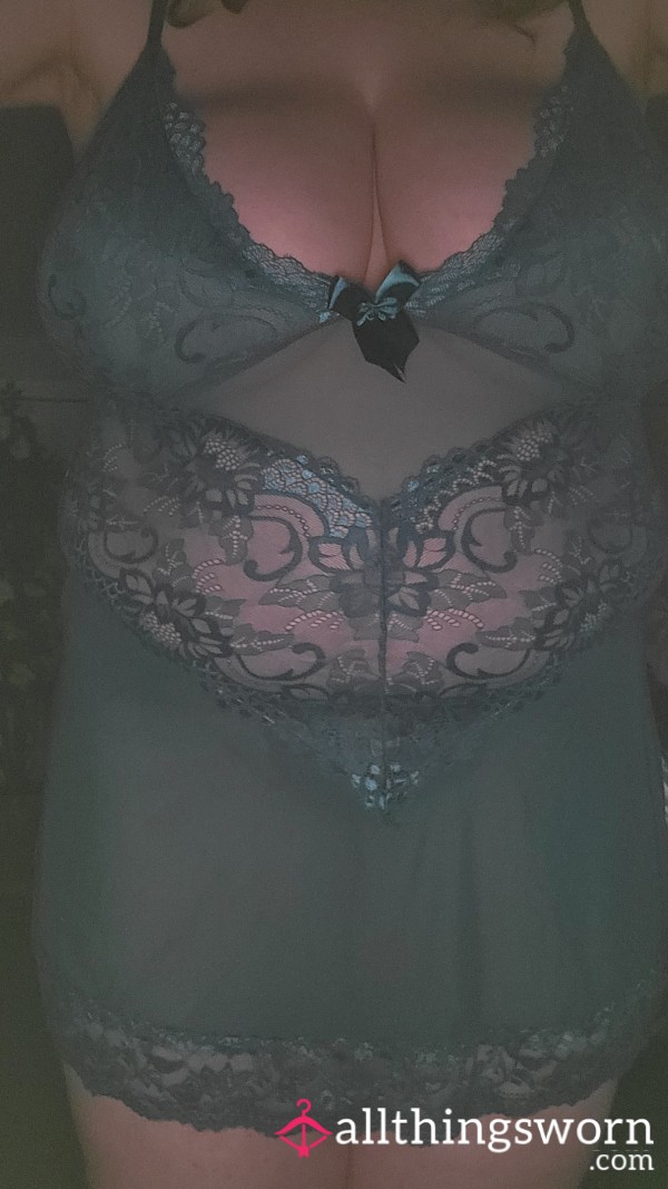 S**y Lace Dark Teal With A Surprise