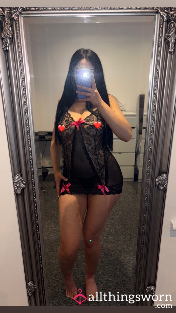 S**y Lace Mesh Nightdress💋