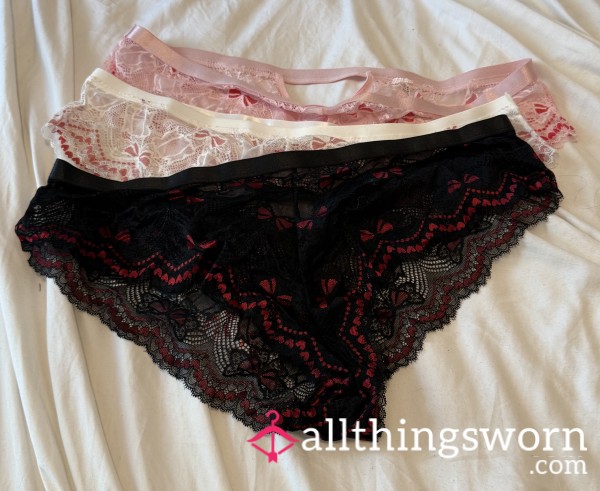 S**y Lace Panties - Worn Just For You!