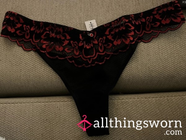 S**y Lace Thong Ann Summers