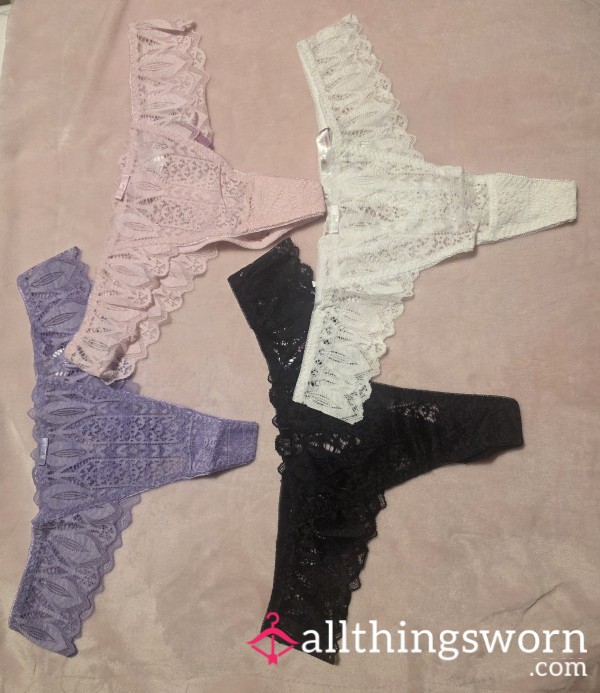 S**y Lace Thong Panties