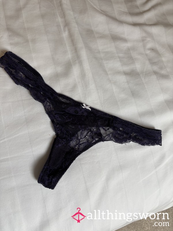 S**y Lace Thong Worn On A Date
