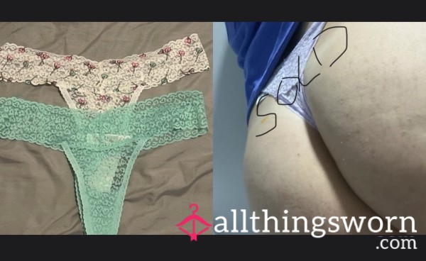 S**y Lace Thongs