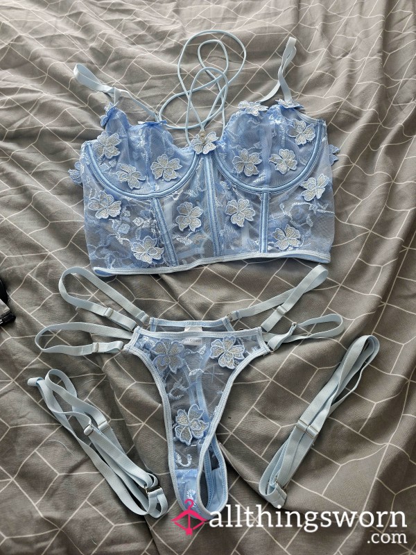 S**y Lil 2 Piece >baby Blue