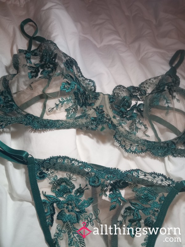 S**y Lingerie Set🥵💚 Emerald Green