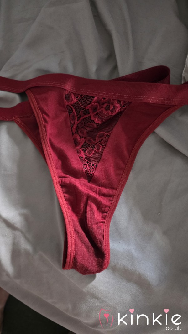 S**y Little Red Thong