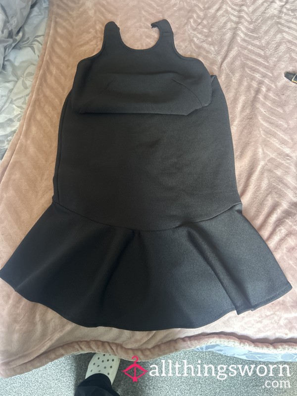 S**y Long Black Dress
