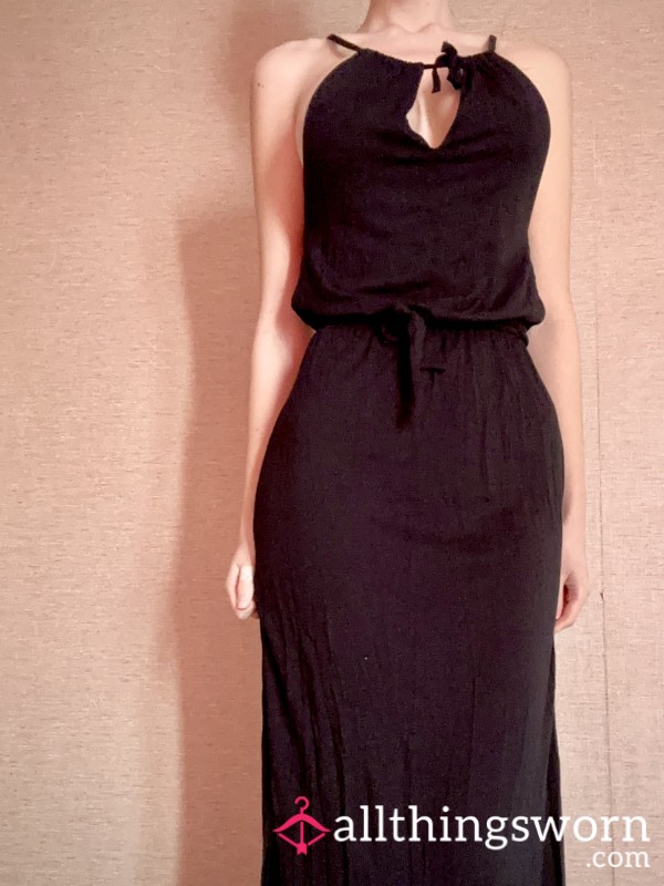 S**y Long Black Maxi Dress 🖤