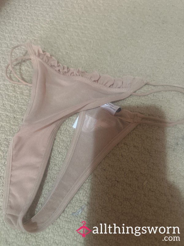 S**y Material Thong