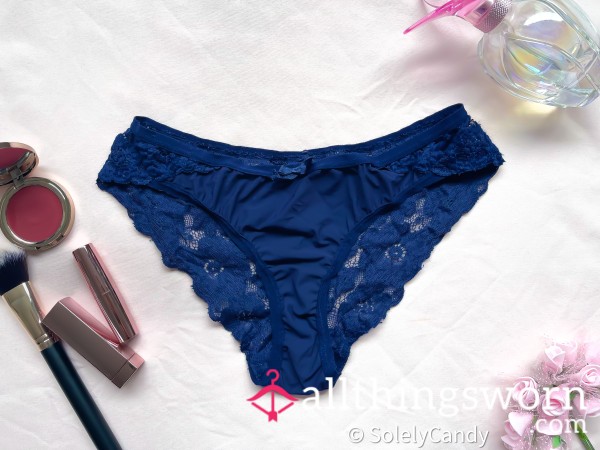S**y Navy Lace Panties