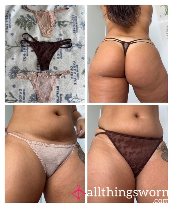 S**y Neutrals Thongs