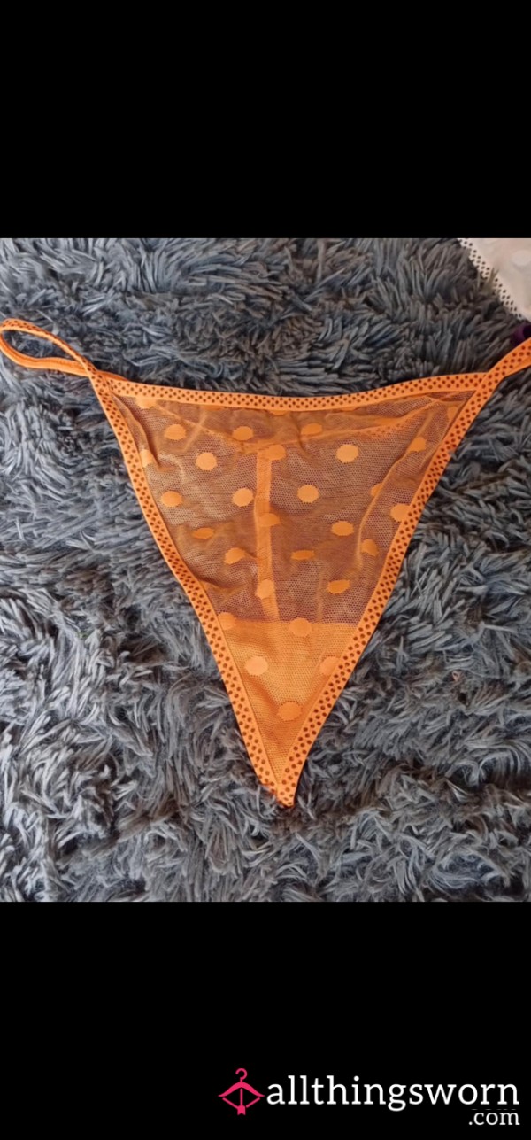S**y Orange Thong