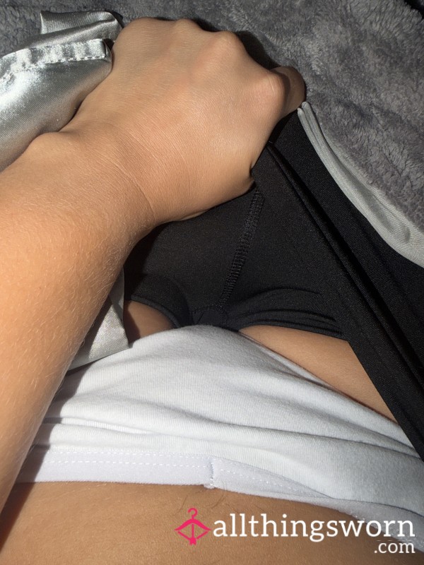 S**y Panties I Wore All Day At Work And Then Went To The Gym. They Are A Little Juicy 💦
