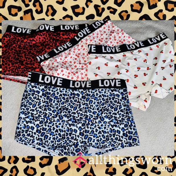 S**y Pattern Ladies Boxer Shorts