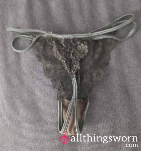 Owned By Katie Couga For 15years, Petite Green Thong