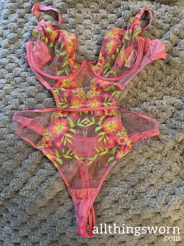 S**y Pink Ann Summers Body Suit