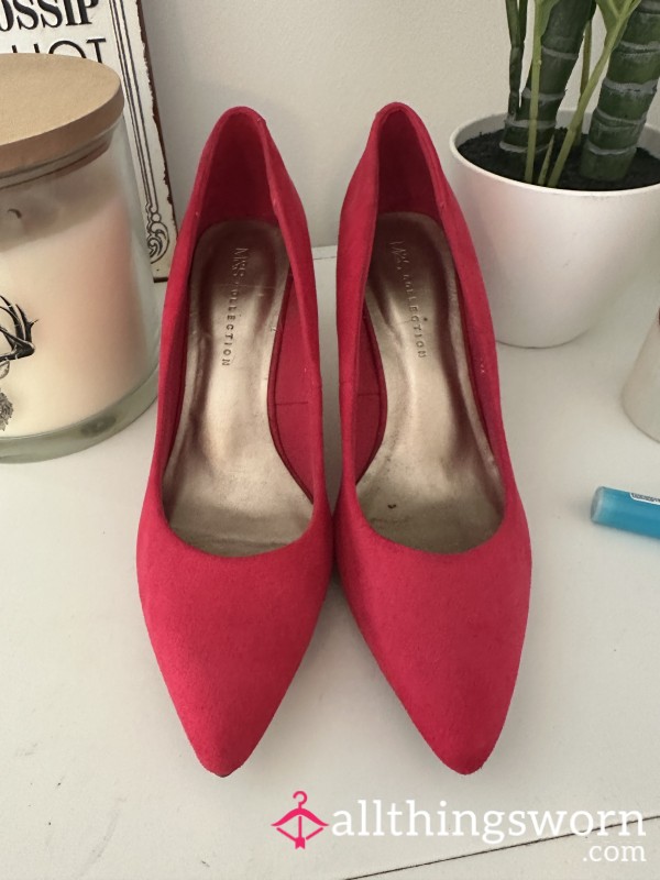 😈 S**y Pink ‘Out Out’ Heels 👠