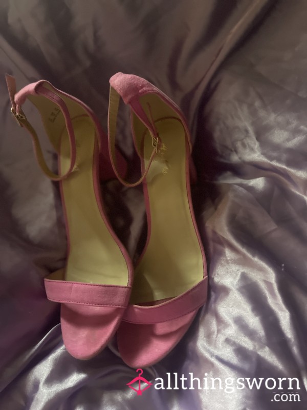 S**y Pink High Heels