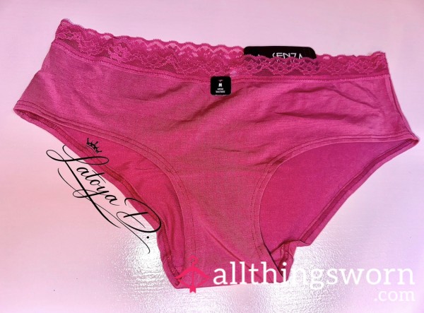 S**y Pink Lace Panties.