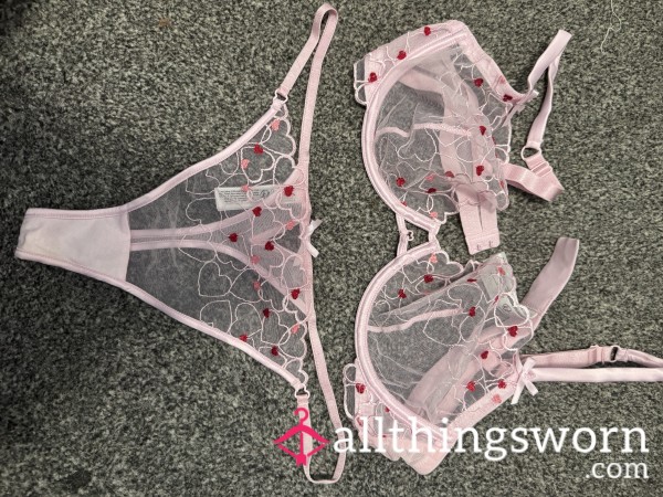 S**y Pink Lingerie Set