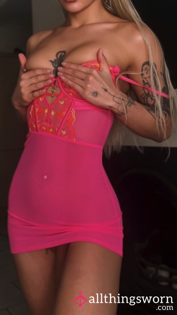 S**y Pink Night Dress|All Week