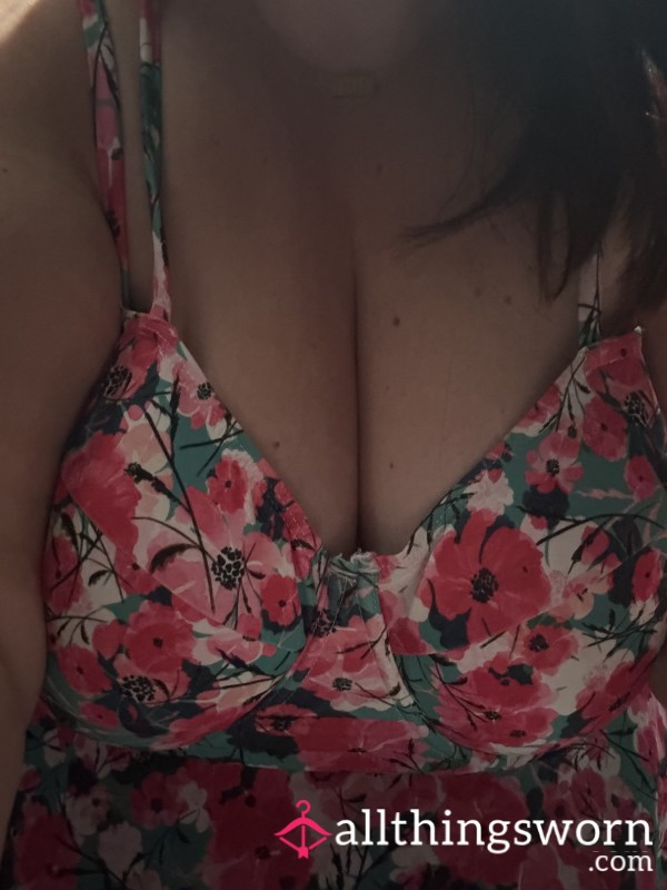 S**y Pink Swim Dress - Clings To My Body