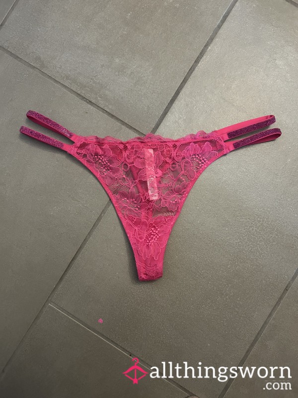 S**Y Pink Victoria Secret Thongs 🔥