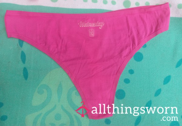 S**y Pink Wednesday Thongs