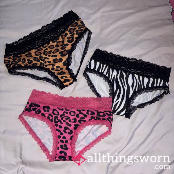 S**y Print Panties🐆💕🦓