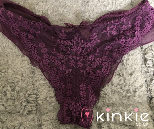 💜s**y Purple Flor*l Panties💜