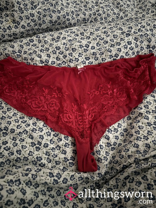 S**y Red Ann Summers Panties