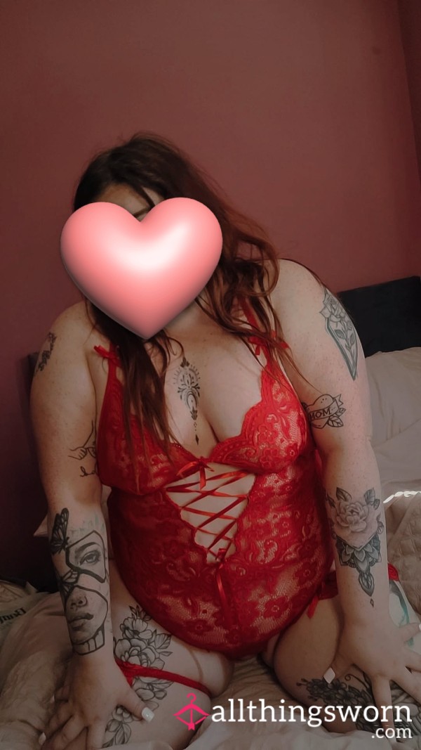 S**y Red Bodysuit